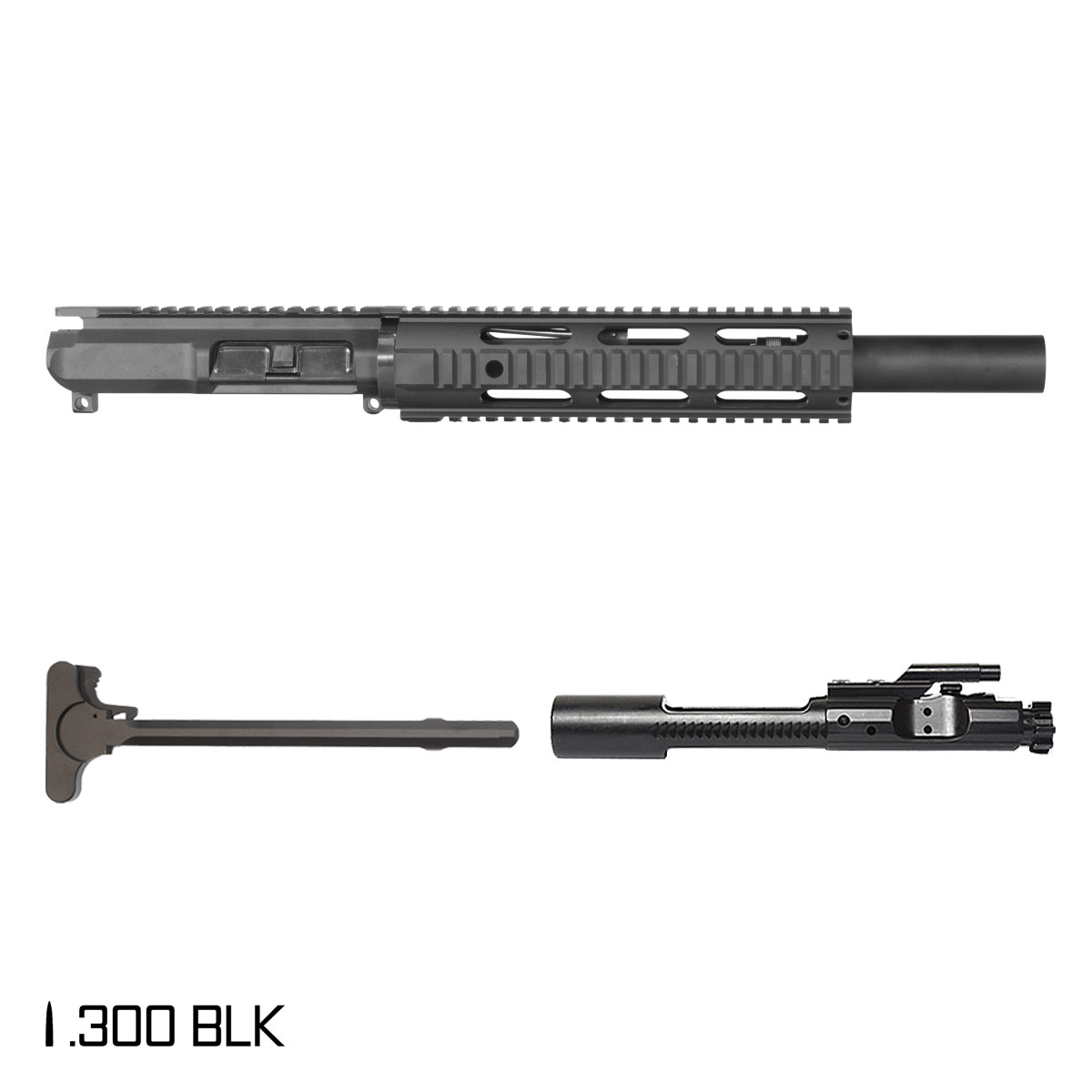 Davidson Defense Stardust 300 8.5-inch Pistol-Gas 1:8 .300 BLK AR-15 Freefloat Quad-Rail Handguard Pistol Complete Upper Build