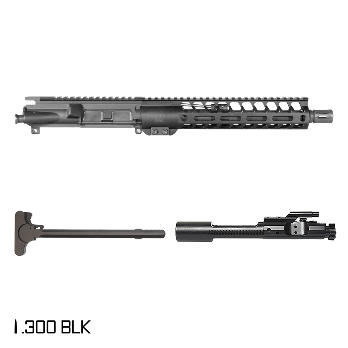 Davidson Defense Fleetbane 10.5-inch Pistol-Gas 1:8 .300 BLK AR-15 Freefloat M-Lok Handguard Pistol Complete Upper Build
