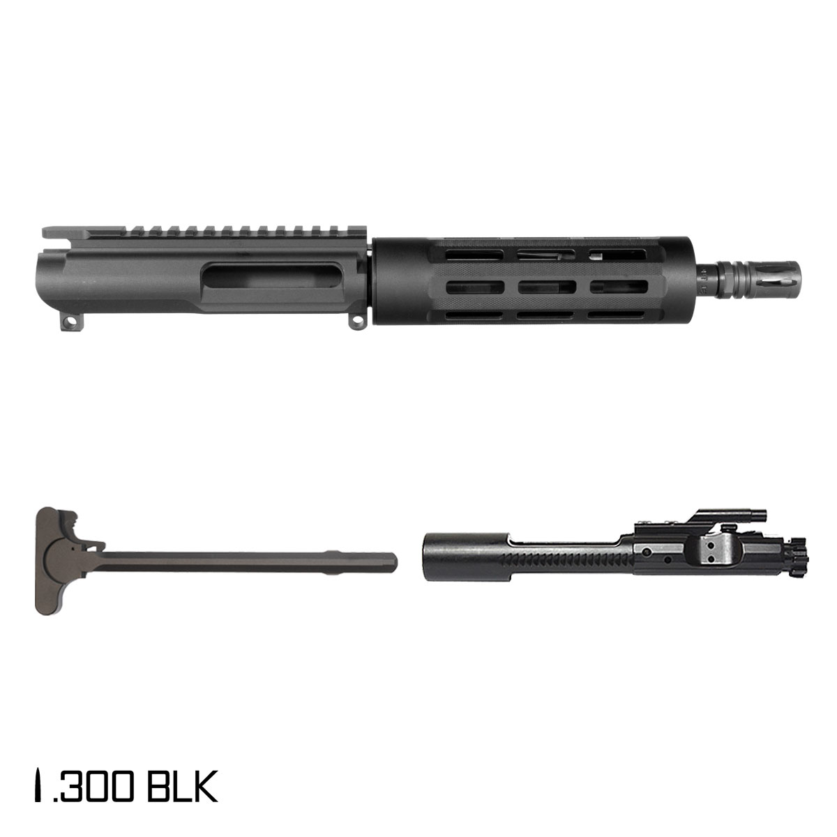  Corestrike 8.5-inch Pistol-Gas 1:8 .300 BLK AR-15 Freefloat Tubular M-Lok Handguard Pistol Complete Upper Build