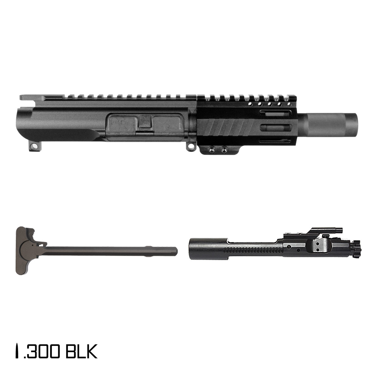 Davidson Defense Nox 4.5-inch 1:7 300 BLK AR-15 M-Lok Handguard Pistol Complete Upper Build