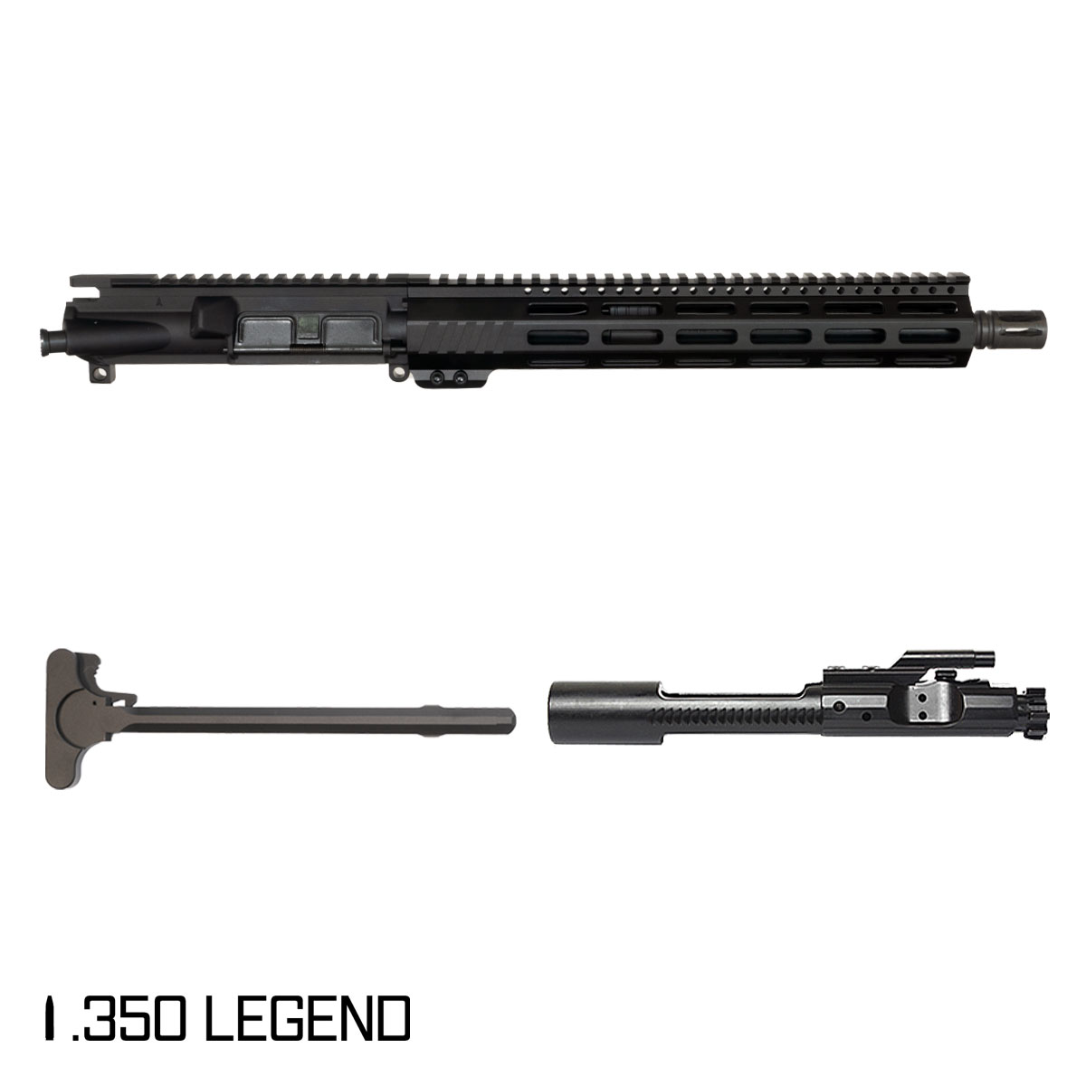 Davidson Defense Aegis 12.5-inch Pistol-Gas 1:16 .350 Legend AR-15 Freefloat M-Lok Handguard Pistol Complete Upper