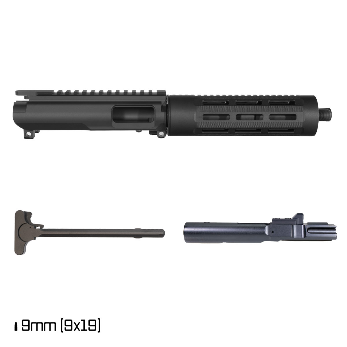 Davidson Defense Suppressor Ready Dread 7.5-inch 1:16 45ACP AR-45 Freefloat M-Lok Handguard Pistol Complete Upper Build