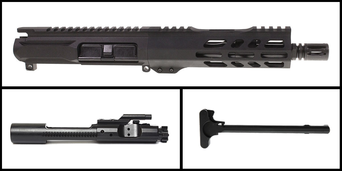 Davidson Defense 'Tamworth' 7.5-inch AR-15 .223 Wylde Nitride Pistol Complete Upper Build Kit