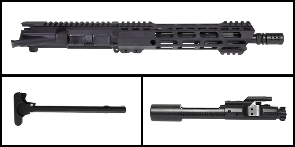 DD 'Midachlorian' 10.5-inch AR-15 .223 Wylde Nitride Pistol Complete Upper Build
