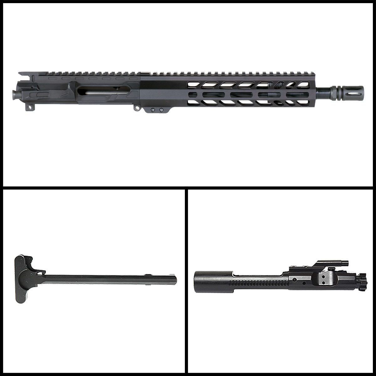 DD 'The Gangster' 11.5-inch AR-15 5.56 NATO QPQ Nitride Pistol Complete Upper Build