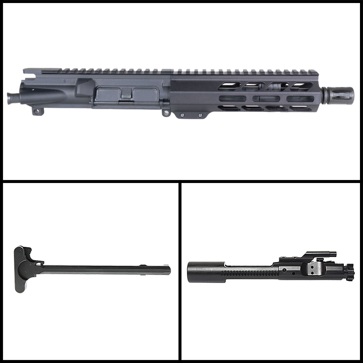 Davidson Defense 'Short Round' 7.5-inch AR-15 5.56 NATO Nitride Pistol ...