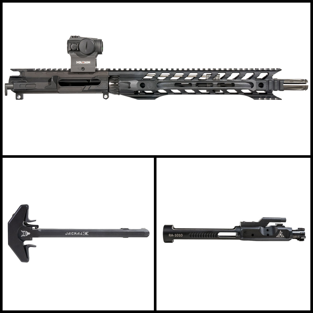 'Quatre' 12.5-inch AR-15 5.56 NATO QPQ Nitride Pistol Complete Upper Build