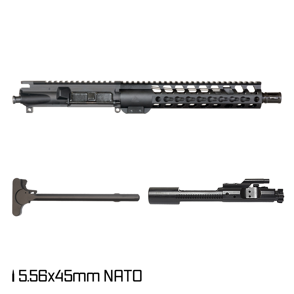 Davidson Defense Warden 10.5-inch Carbine-Gas 1:7 5.56 NATO AR-15 Freefloat Keymod Handguard Pistol Complete Upper Build