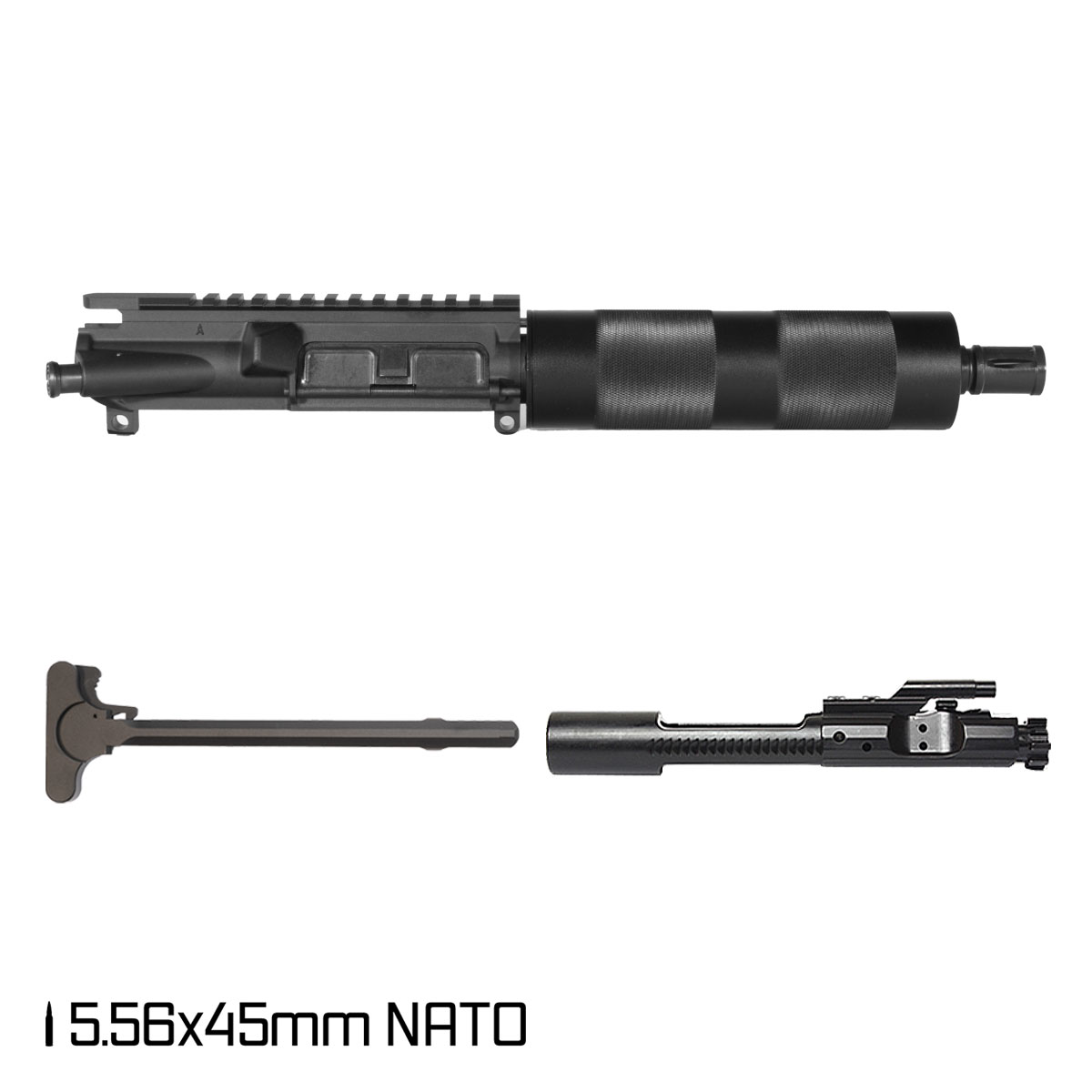Davidson Defense Medusa's Wrath 7.5-inch Pistol-Gas 1:8 5.56 NATO AR-15 Tubular Handguard Pistol Complete Upper Build