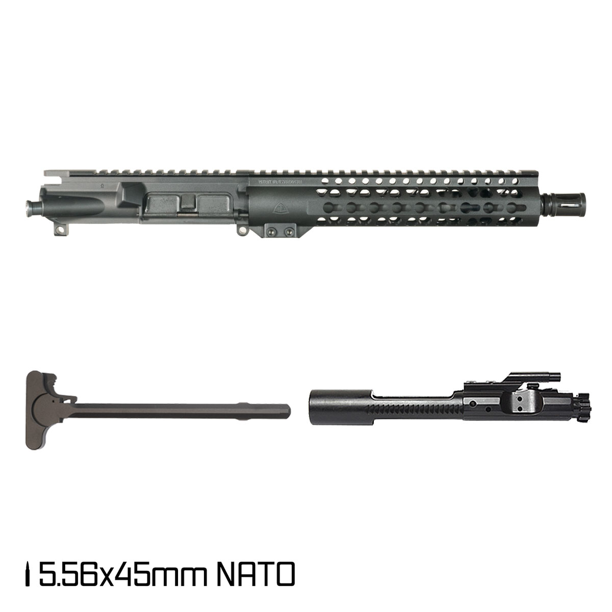 Davidson Defense Warden Patrol 10.5-inch Carbine-Gas 1:7 5.56 NATO AR-15 Freefloat Keymod Handguard Pistol Complete Upper Build