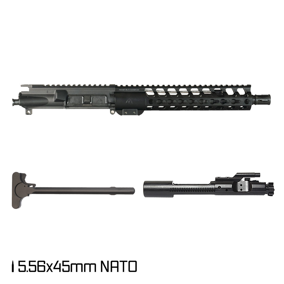 Davidson Defense Warden 10.5-inch Carbine-Gas 1:7 5.56 NATO AR-15 Keymod Pistol Complete Upper Build