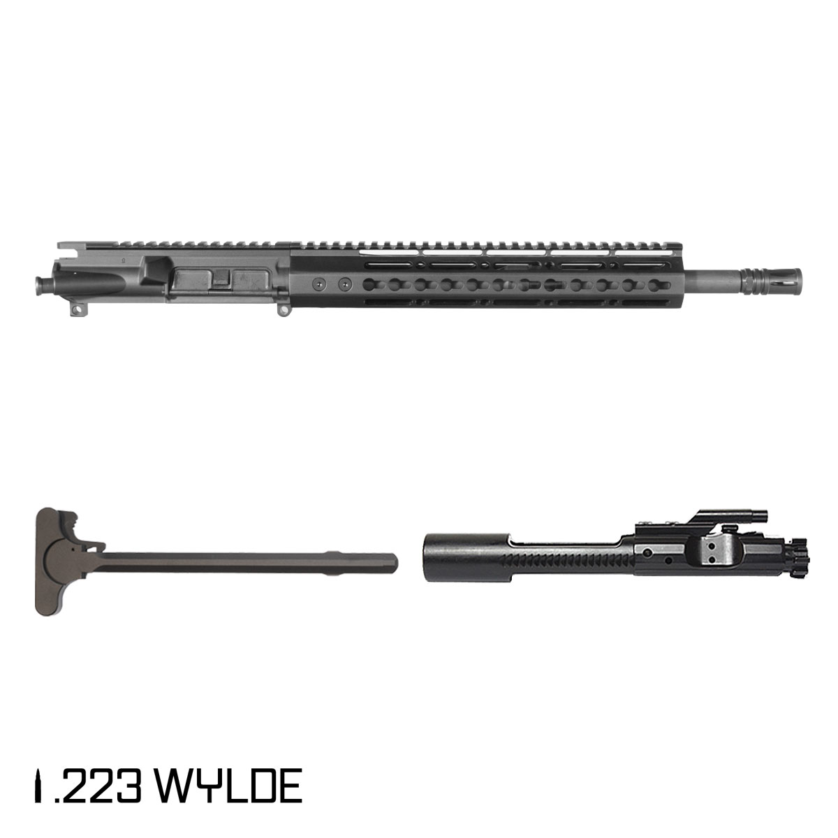 Davidson Defense Warden Duy 14.5-inch Carbine-Gas 1:7 5.56 NATO AR-15 Freefloat Keymod Handguard Pistol Complete Upper Build