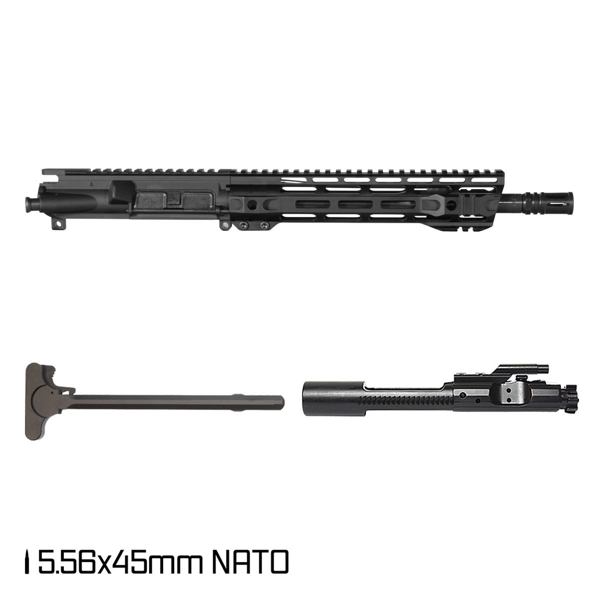 Davidson Defense Atriox 11.5-inch Carbine-Gas 1:7 5.56 NATO AR-15 Freefloat M-Lok Handguard Pistol Complete Upper Build
