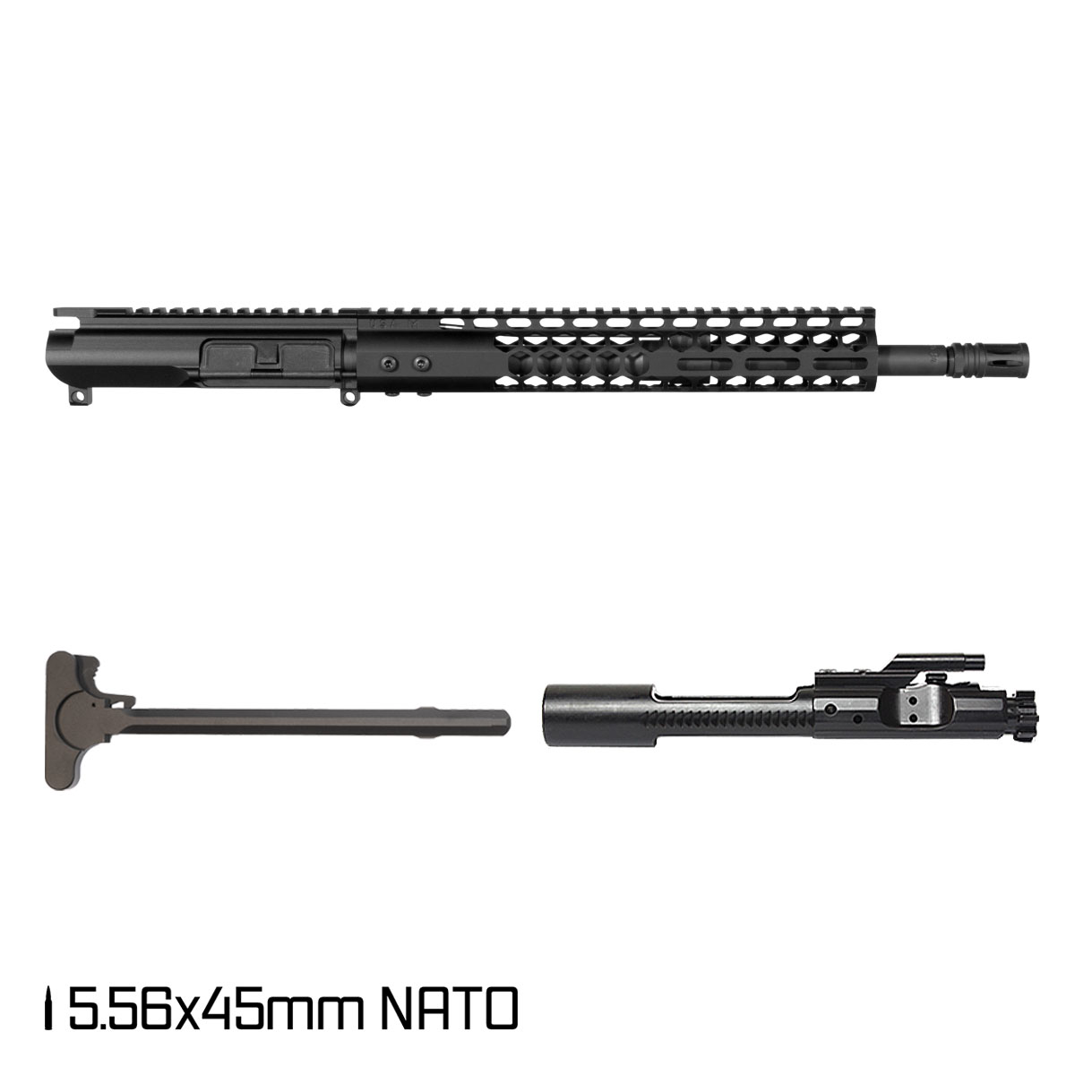 Davidson Defense Heirloom 14.5-inch Carbine-Gas 1:7 5.56 NATO AR-15 M-Lok Pistol Complete Upper Build