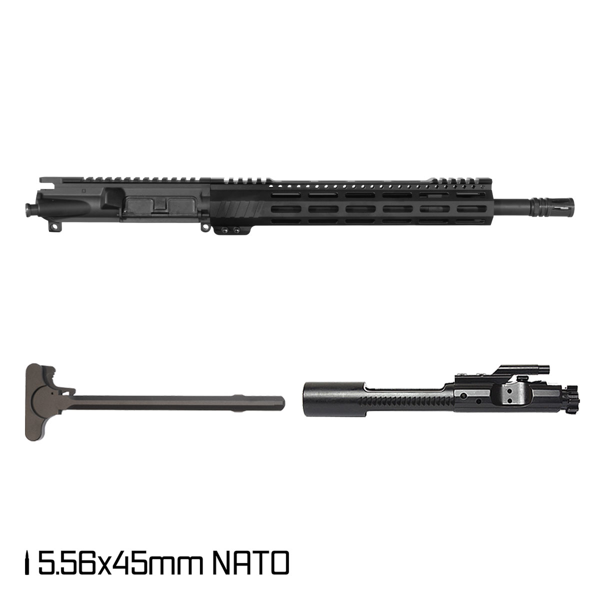 Davidson Defense Aegis Lightweight 14.5-inch Mid-Gas 1:7 5.56 NATO AR-15 M-Lok Pistol Complete Upper Build