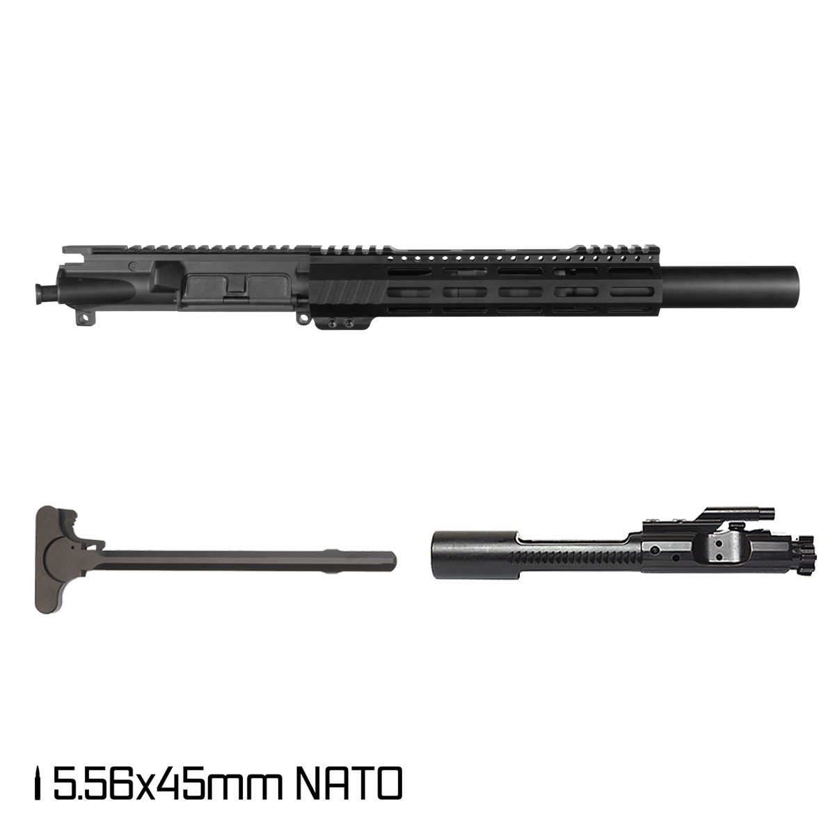 Davidson Defense Aegis Lightweight 7.5-inch Pistol-Gas 1:7 5.56 NATO AR-15 M-Lok Pistol Complete Upper Build