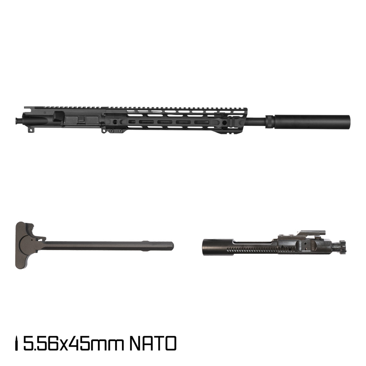 Davidson Defense Peditatus 14.5-inch Mid-Gas 1:7 5.56 NATO AR-15 M-Lok Pistol Complete Upper Build