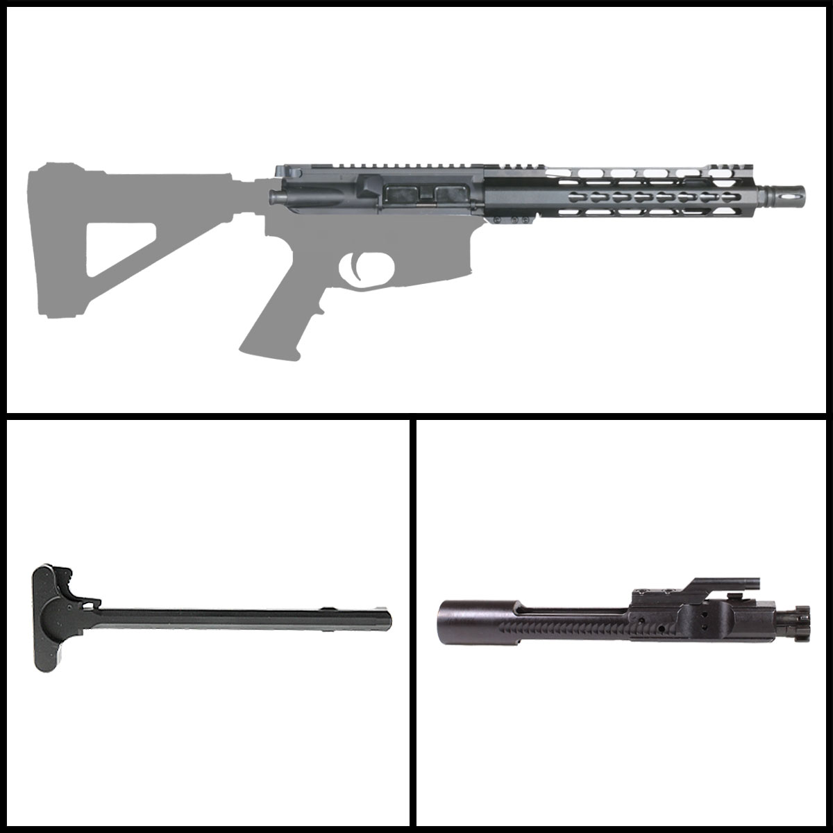 Davidson Defense 'Comrade' 10.5-inch AR-15 7.62x39 Phosphate Pistol ...