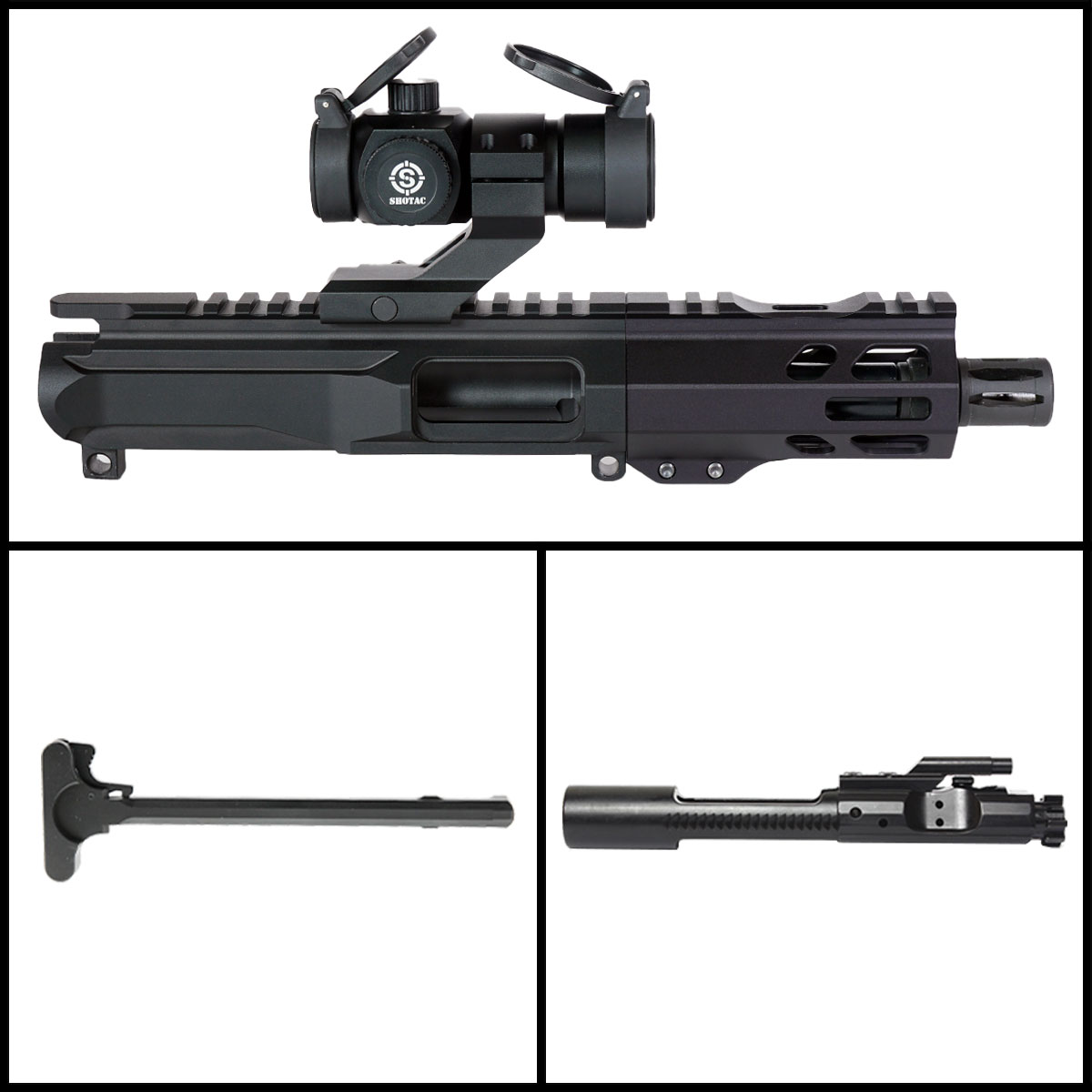 Recoil Technologies Anti-Walk AR-15 M16 Receiver Pins Black