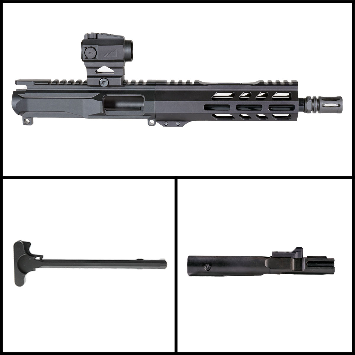 OTD 'Eternal Night Gen 1 w/ Northtac P12' 8.5-inch AR-15 9mm Nitride Pistol Complete Upper Build Kit