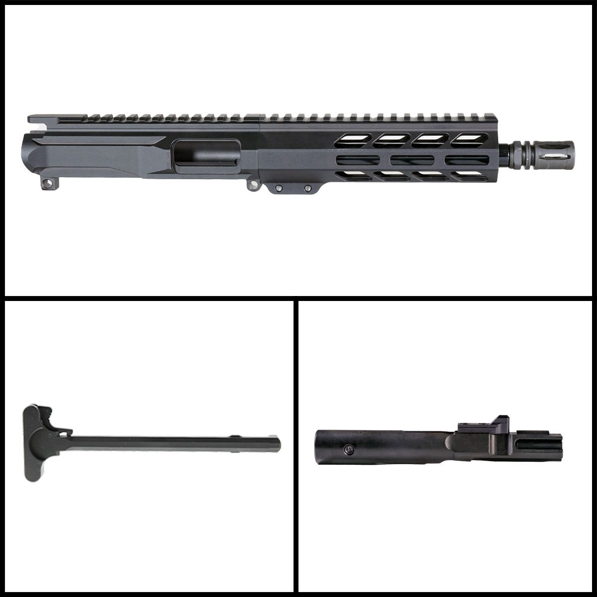 DDS 'Eternal Night Gen 2' 8.5-inch AR-15 9mm Nitride Pistol Complete Upper Build Kit