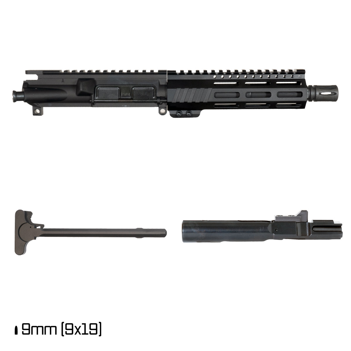 Davidson Defense Aegis 7.5-inch 1:10 9MM AR-9 Freefloat M-Lok Handguard Pistol Complete Upper