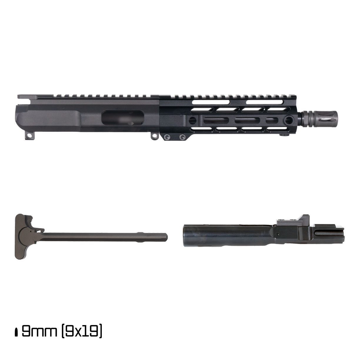 Davidson Defense Blemished IX 8-inch  1:10 9MM AR-9 Freefloat M-Lok Handguard Pistol Complete Upper Build