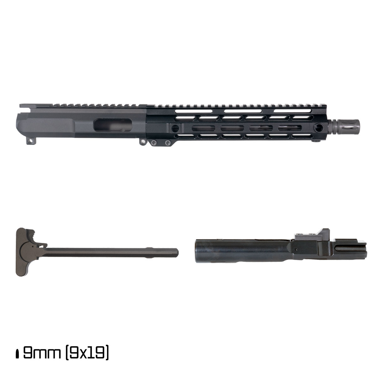 Davidson Defense IX 11-inch  1:10 9MM AR-9 Freefloat M-Lok Handguard Pistol Complete Upper Build