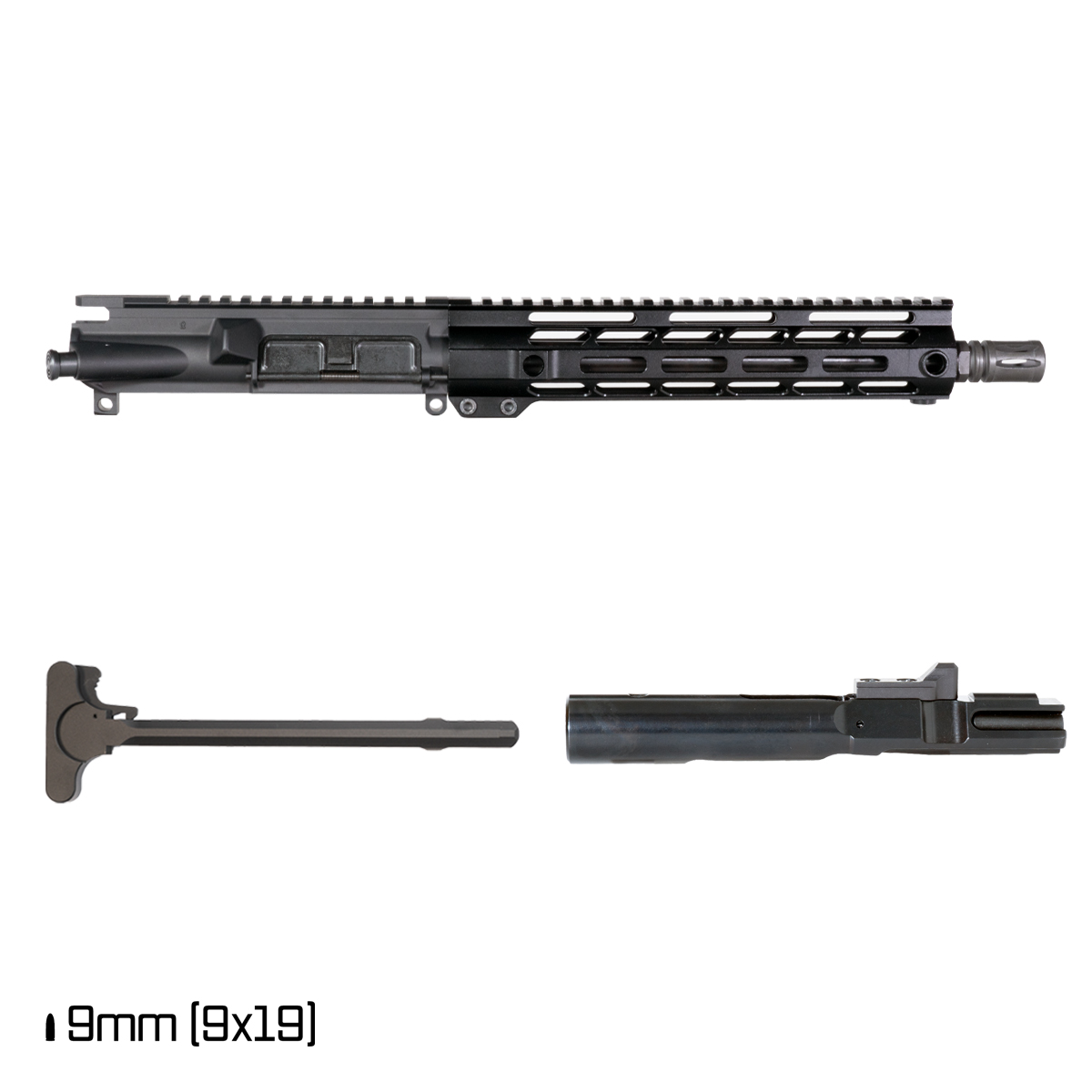 Davidson Defense Ironclad Carbine 11-inch 1:10 9MM AR-9 Freefloat M-Lok Handguard Pistol Complete Upper Build