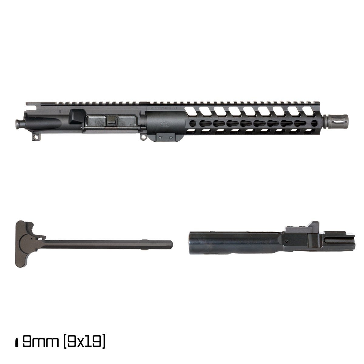 Davidson Defense Warden 11-inch 1:10 9MM AR-9 Freefloat Keymod Handguard Pistol Complete Upper Build