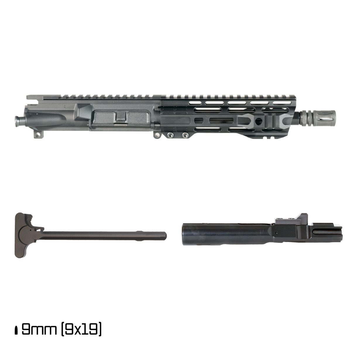 Davidson Defense Cold Start 8.3-inch 1:10 9MM AR-9 Freefloat M-Lok Handguard Pistol Complete Upper Build