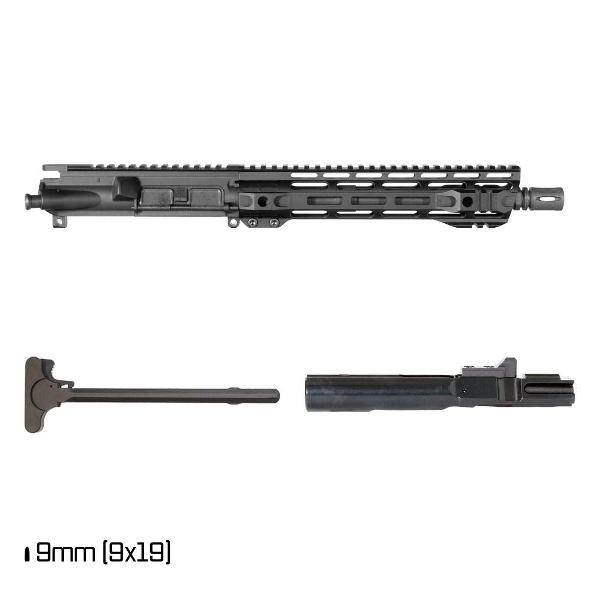 Davidson Defense Atriox 10.5-inch 1:10 9MM AR-9 Freefloat M-Lok Handguard Pistol Complete Upper Build