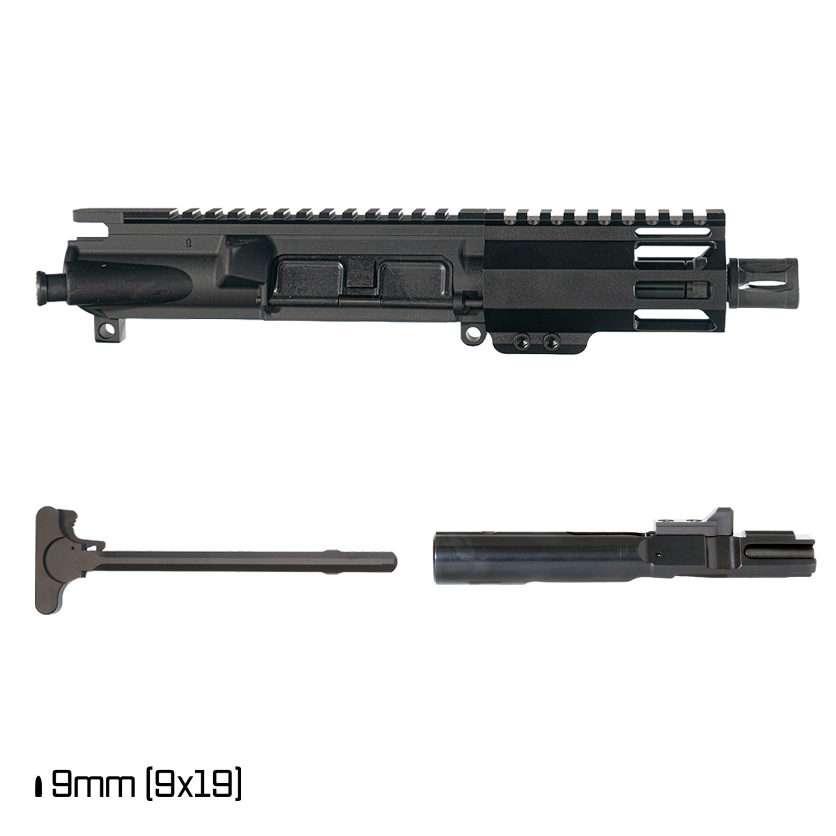 Davidson Defense Reentry 4.5-inch 1:10 9MM AR-9 Freefloat M-Lok Handguard Pistol Complete Upper Build