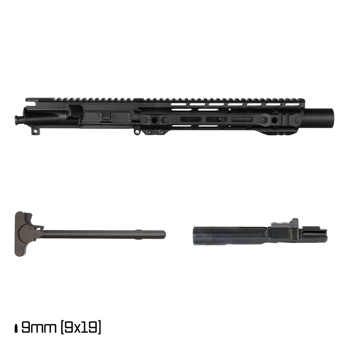 Davidson Defense Atriox 6-inch 1:10 9MM AR-9 Freefloat M-Lok Handguard Pistol Complete Upper Build