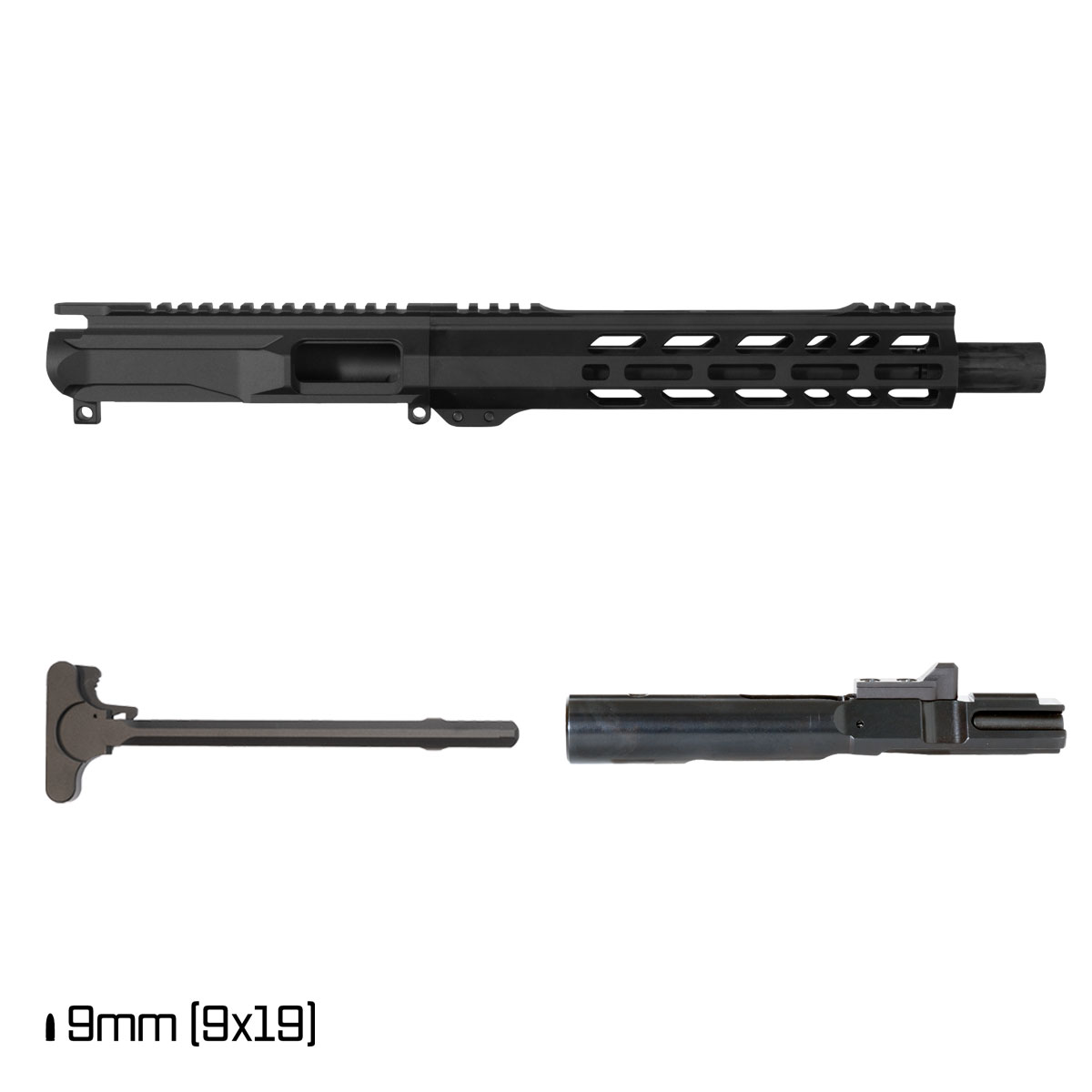 Davidson Defense Typan 10.5-inch 1:10 9MM AR-9 Freefloat M-Lok Handguard Pistol Complete Upper Build