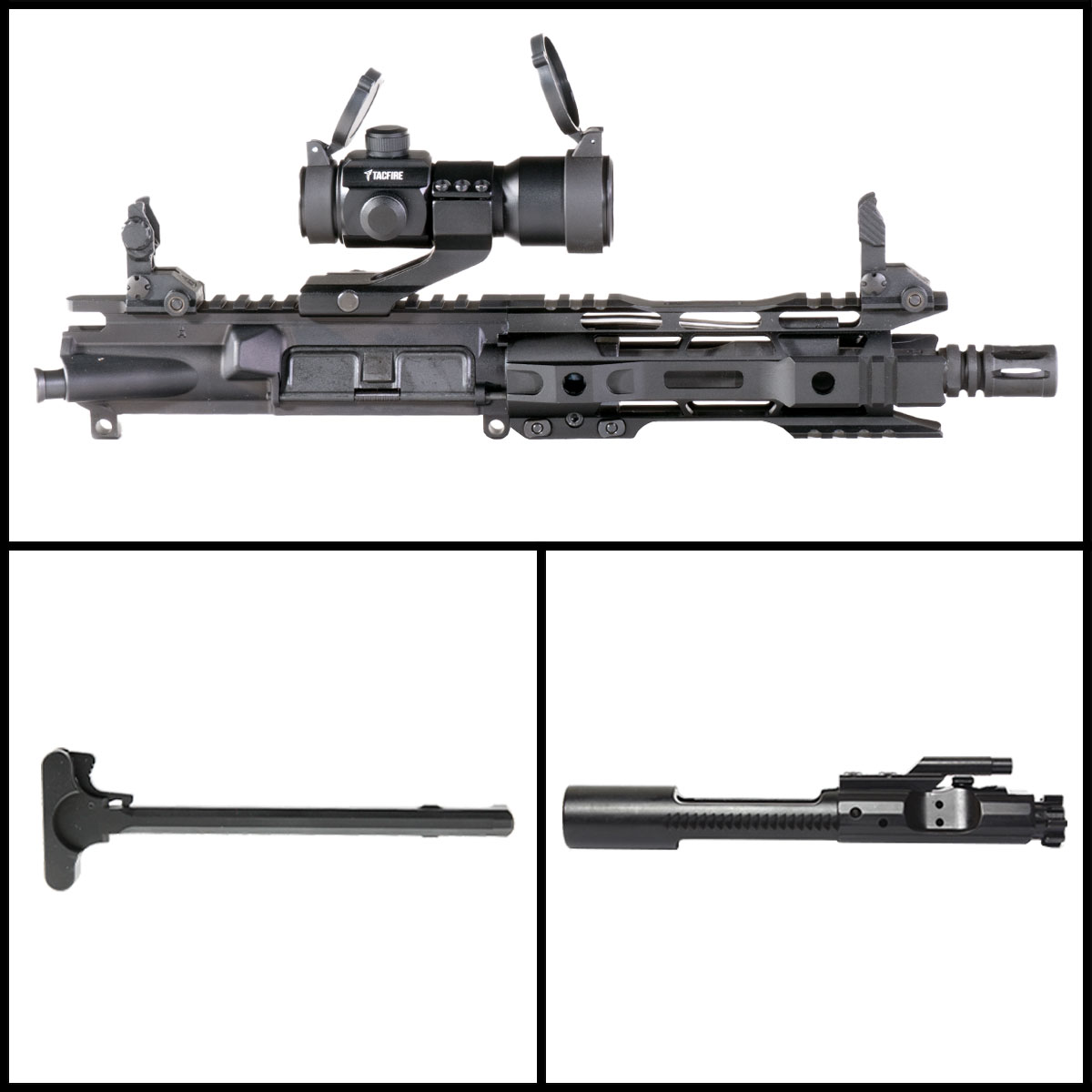 DD 'Here and Now' 7.5-inch AR-15 5.56 NATO Manganese Phosphate Rifle Complete Upper Build Kit