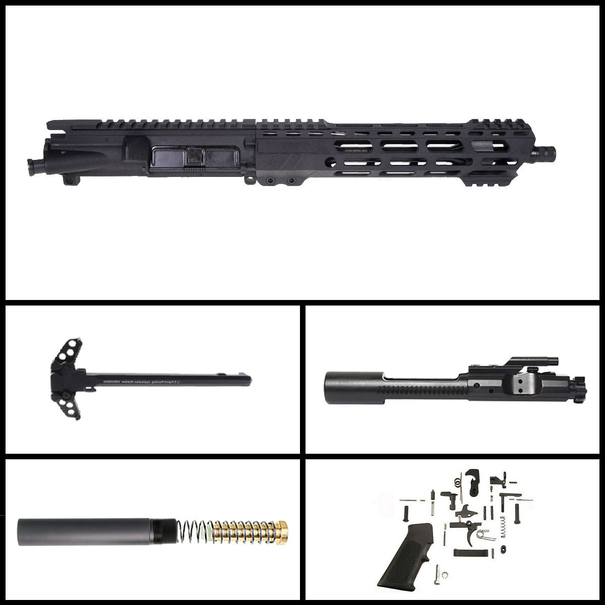 Davidson Defense 'Ultralite' 10.5-inch AR-15 .223 Nitride Pistol Full Build Kit