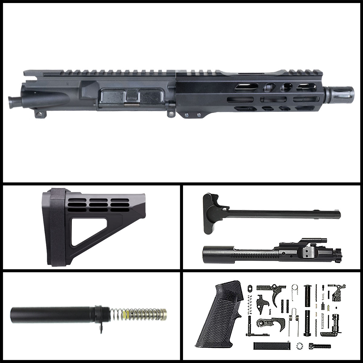 Davidson Defense 'Valor 300 Blackout w/ SBM4' 7.5-inch AR-15 .300BLK ...