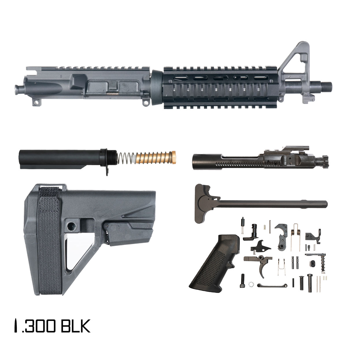 Davidson Defense Latency w/SBA5 Brace 10.5-inch Pistol-Gas 1:8
