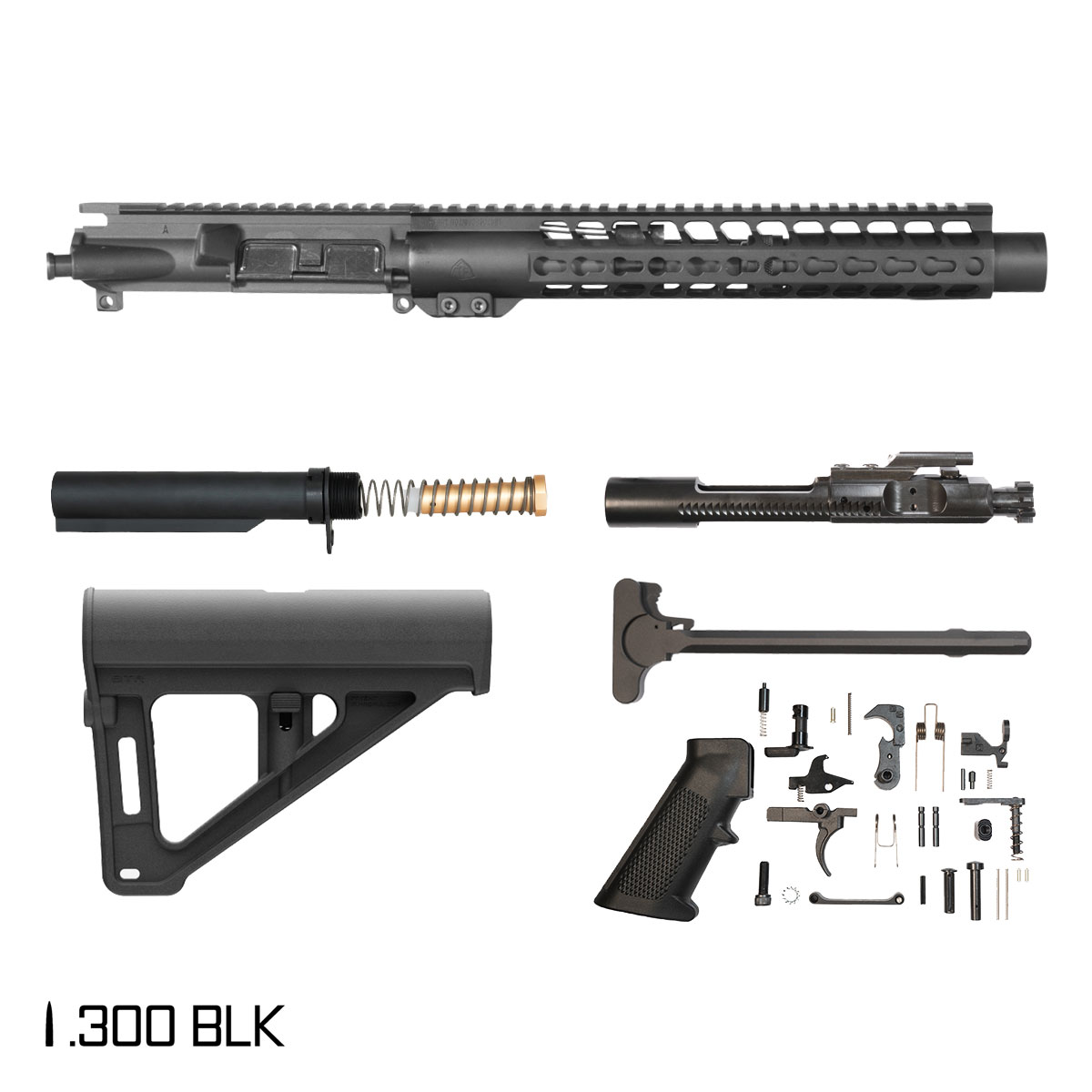 Marauder w/SBA3 Brace 10.5-inch Pistol-Gas 1:8 .300 BLK AR-15