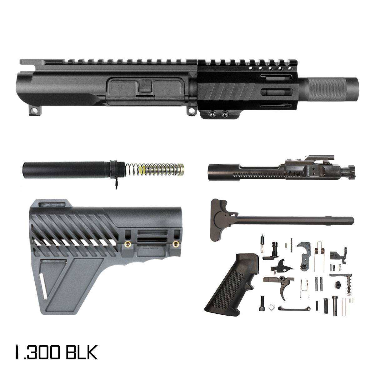Gunner Guru w/SBA3 Brace 10.5-inch Carbine-Gas 1:24 .450