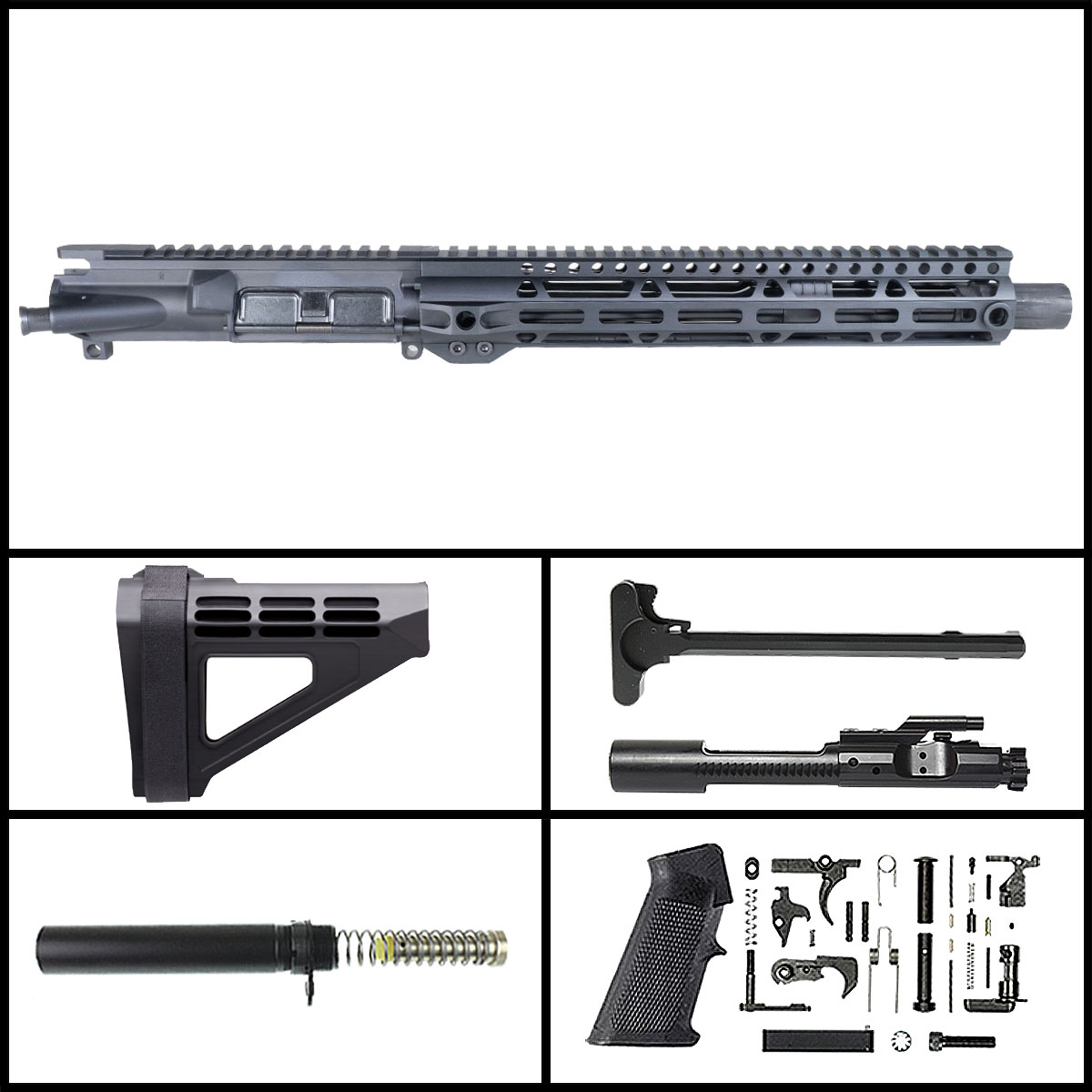 Davidson Defense 'Steady w/ SBM4' 11.5-inch AR-15 5.56 NATO QPQ Nitride ...