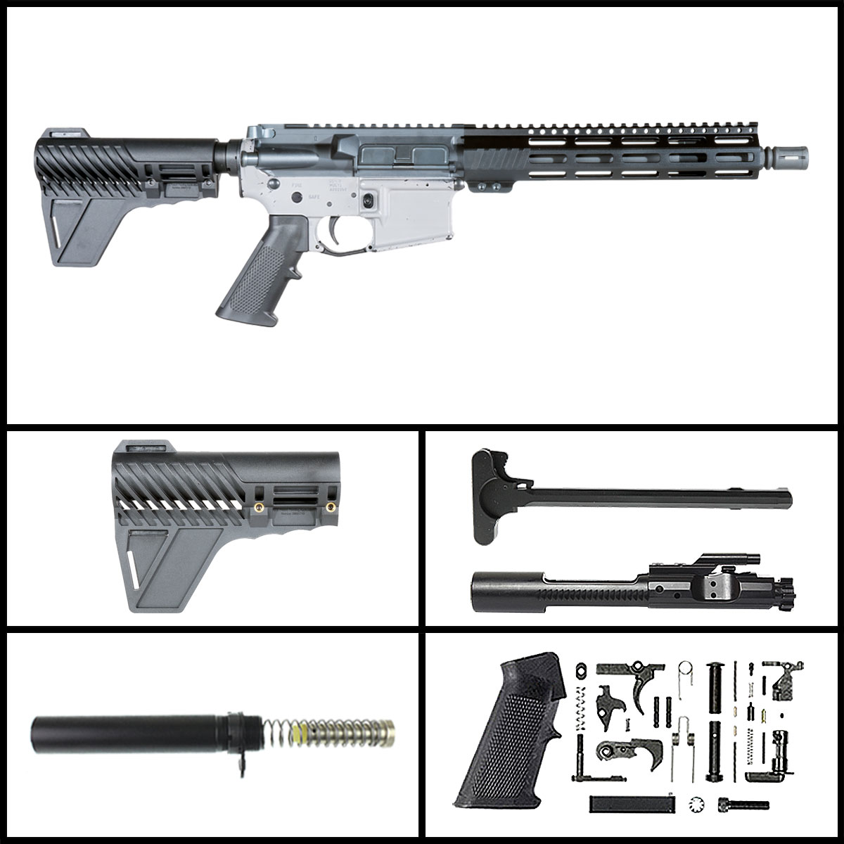 Davidson Defense 'M.A.V. 10 in 5.56 w/ Gauntlet Arms Brace' 10.5-inch ...