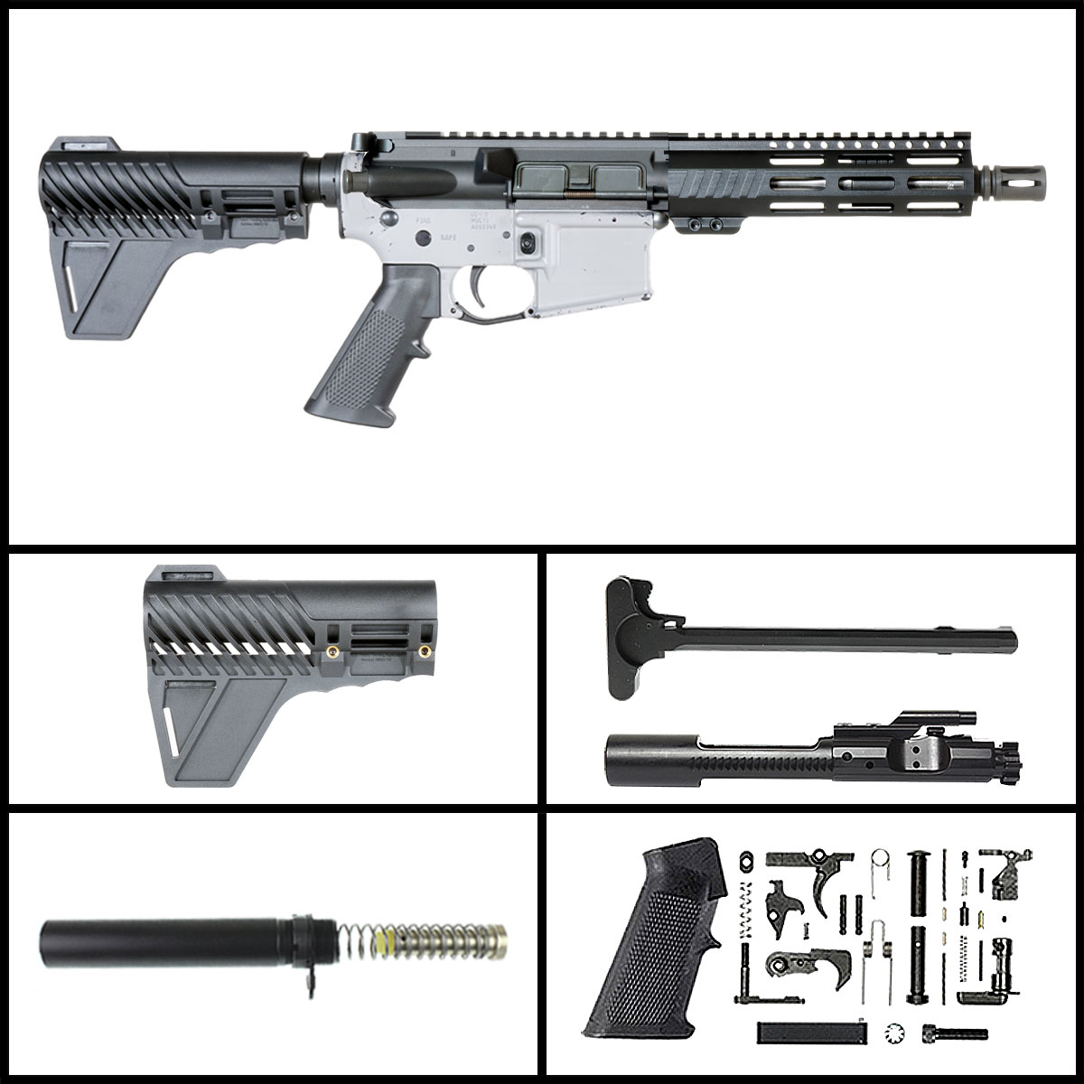 Davidson Defense 'Rising Pheonix 5.56 w/ Gauntlet Arms Brace' 7.5-inch ...