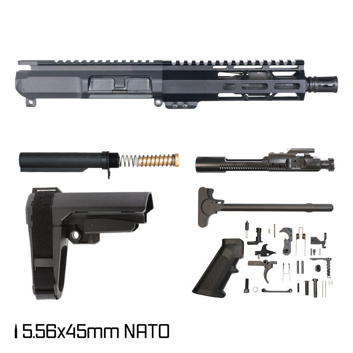 Davidson Defense 'Tumbleweed in .223 w/GAP' 7.5-inch AR-15 .223