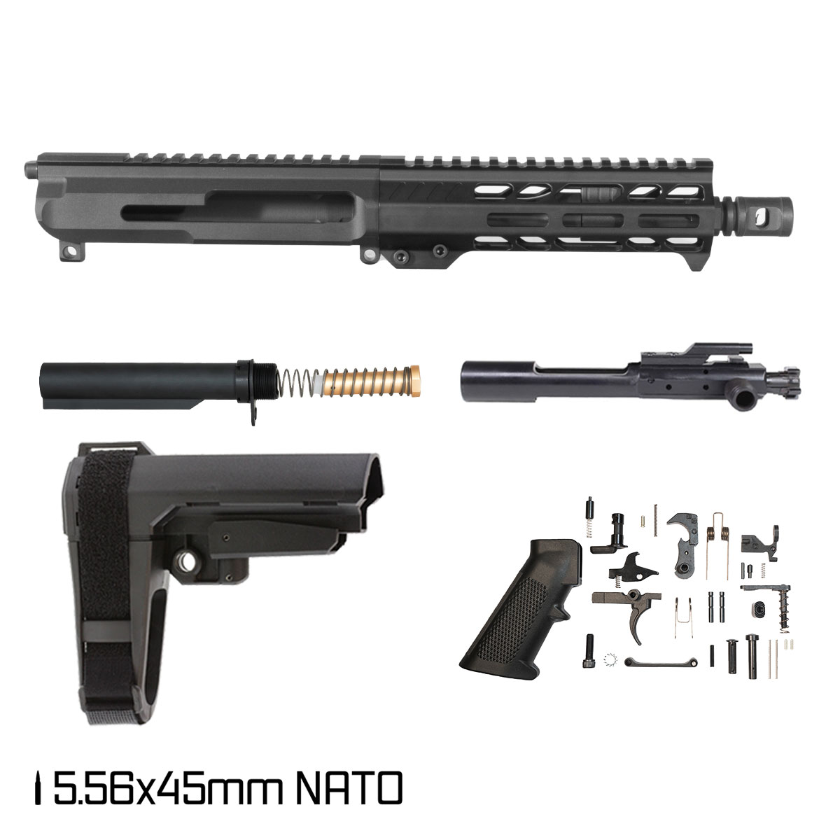 ELITE AR-15 with Kaw Valley Konza Handguard 16.5-inch 5.56 NATO