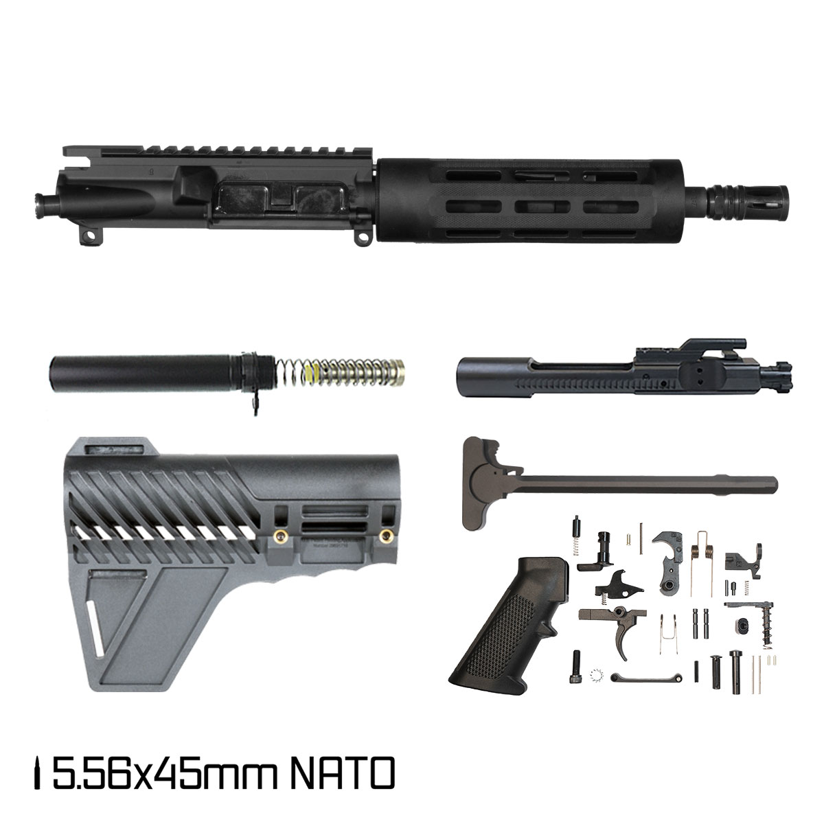 Davidson Defense 'Tumbleweed in .223 w/SBM4' 7.5-inch AR-15 .223