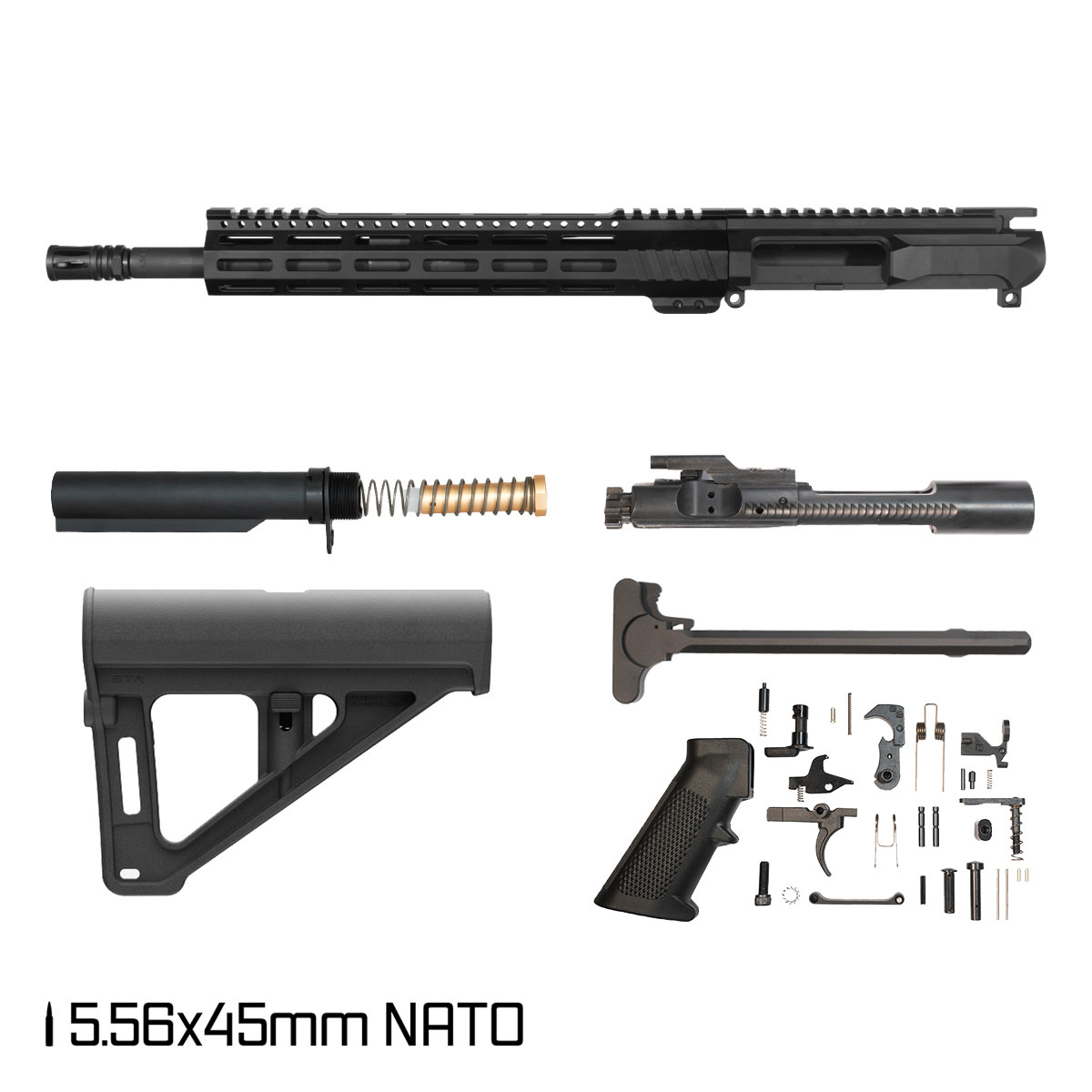 Col Cooper w/SBA3 Brace 10.5-inch Carbine-Gas 1:24 .450 Bushmaster