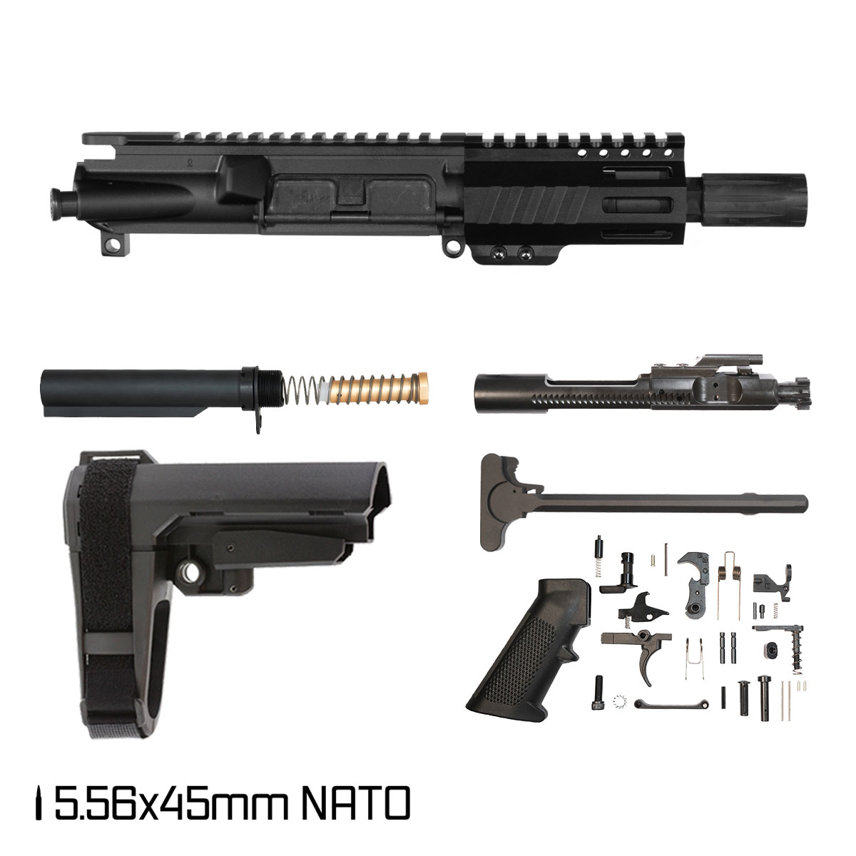 Davidson Defense 'Tumbleweed in .223 w/GAP' 7.5-inch AR-15 .223