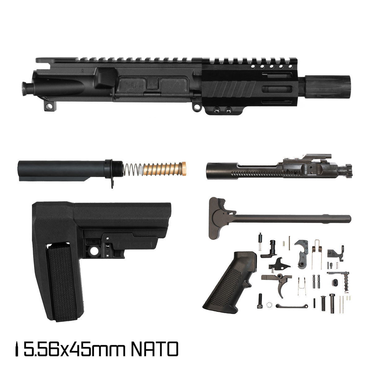 【15p美品】デンジャーゾーン Davidson Defense Aegis Lightweight 16.5-inch Mid-Gas 1:7 5.56 NATO
